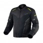 KURTKA TEKSTYLNA REBELHORN HIFLOW IV BLACK/FLO YELLOW XS