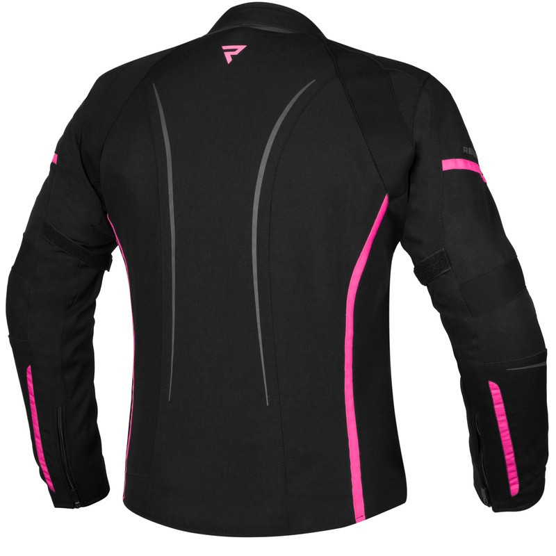 KURTKA TEKSTYLNA REBELHORN LUNA LADY BLACK/FLO PINK DXXS