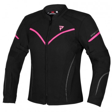 KURTKA TEKSTYLNA REBELHORN LUNA LADY BLACK/FLO PINK DM