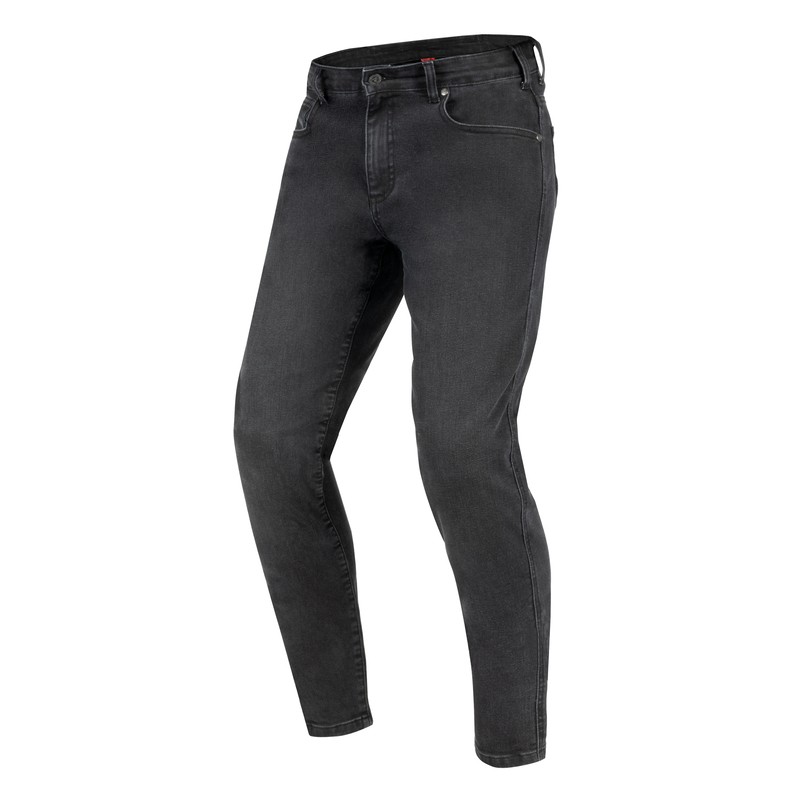 SPODNIE JEANS REBELHORN NOMAD TAPERED FIT WASHED BLACK W30L34