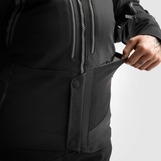 KURTKA MOTOCYKLOWA TEKSTYLNA DAMSKA REBELHORN HARDY 3.0 BLACK W3XL