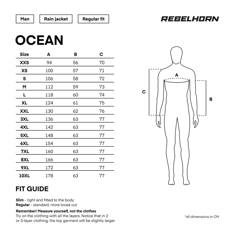 KURTKA PRZECIWDESZCZOWA REBELHORN OCEAN FLUO YELLOW L