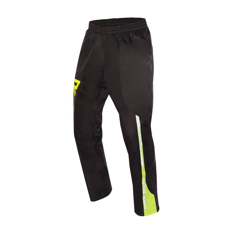 SPODNIE PRZECIWDESZCZOWE REBELHORN PATROL BLACK/FLO YELLOW XS