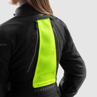 KURTKA MOTOCYKLOWA TEKSTYLNA DAMSKA REBELHORN HARDY 3.0 BLACK WXXL