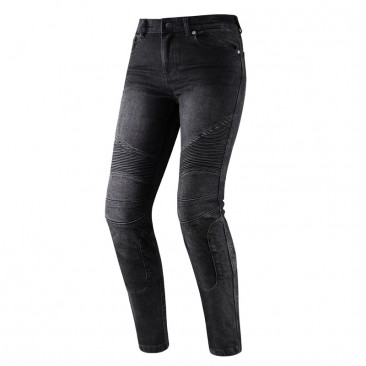 SPODNIE JEANS REBELHORN VANDAL LADY DENIM WASHED BLACK W24L30