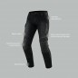 SPODNIE JEANS REBELHORN VANDAL TWILL BLACK W38L34