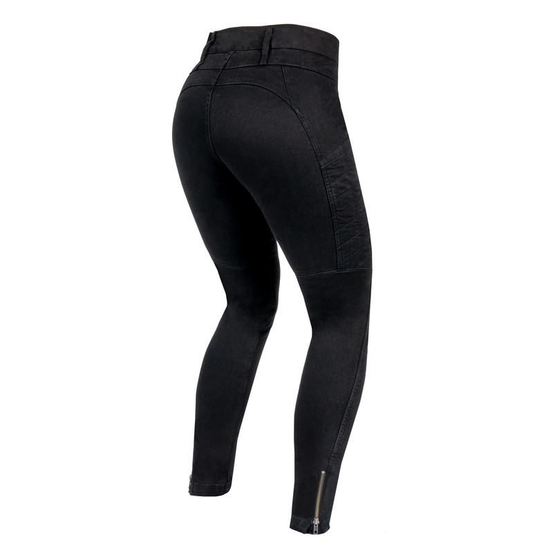 SPODNIE JEANS REBELHORN ASH LADY BLACK W34L30