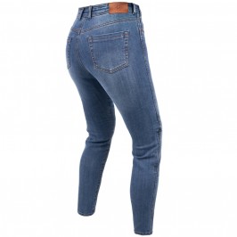 SPODNIE JEANS REBELHORN CLASSIC III LADY SLIM FIT WASHED BLUE W42L30