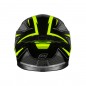 KASK OZONE INTEGRALNY ARROW BLACK/GREY/FLUO YELLOW XL