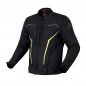 KURTKA TEKSTYLNA OZONE DELTA IV BLACK/FLUO YELLOW XS