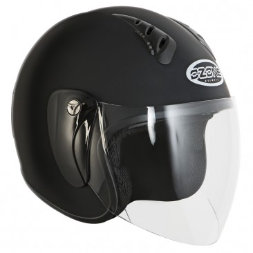 KASK OPEN FACE OZONE HY818 MATT BLACK XS