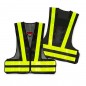 KAMIZELKA ODBLASKOWA OZONE VEST BLACK/FLUO YELLOW S