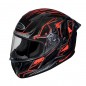 KASK OZONE INTEGRALNY SPRINT BLACK/GREY/FLUO RED XS