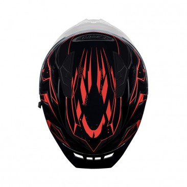 KASK OZONE INTEGRALNY SPRINT BLACK/GREY/FLUO RED XS