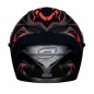 KASK OZONE INTEGRALNY SPRINT BLACK/GREY/FLUO RED XS