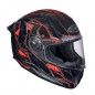 KASK OZONE INTEGRALNY SPRINT BLACK/GREY/FLUO RED XS