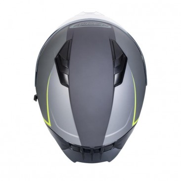 KASK OZONE INTEGRALNY SPRINT STRIPE MATTE BLACK/GREY/FLUO YELLOW XS