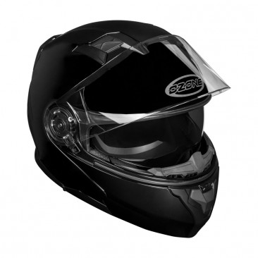 KASK OZONE FLIP UP STORM GLOSS BLACK XS