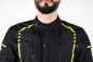 KURTKA TEKSTYLNA OZONE TOUR II BLACK/FLUO YELLOW M