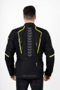 KURTKA TEKSTYLNA OZONE TOUR II BLACK/FLUO YELLOW M