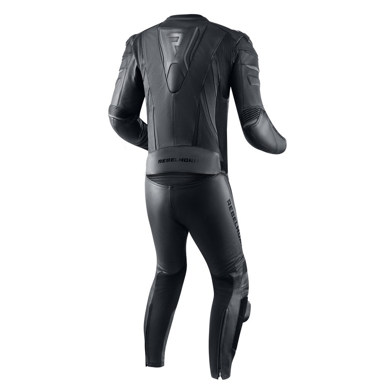KURTKA SKÓRZANA REBELHORN FIGHTER BLACK 44