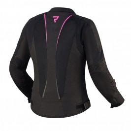 KURTKA TEKSTYLNA REBELHORN HIFLOW IV LADY BLACK/FLO PINK DXS